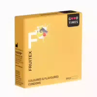 «fruitex» Bunte Kondome Mit Fruchtaromen, 3er Pack 3 Kondome
