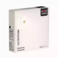 «ultra Thin» Sensitive – Dünne Kondome Aus Naturlatex, 53 Mm 3 Kondome