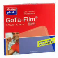 Gota Film Steril 10x6cm Pflaster