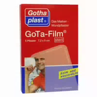 Gota Film Steril 7,2x5 Cm Pflaster 5 St Pflaster