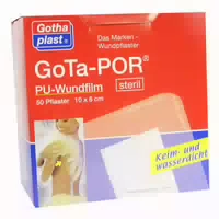 Gota Por Pu Wundfilm 10x6 cm Steril Pflaster