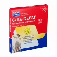 Gota Derm Thin Steril Pflaster 10 X 10 cm