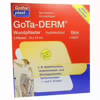 Gota Derm Wundpflaster Hydrokolloid 10 Cm X 5 Cm