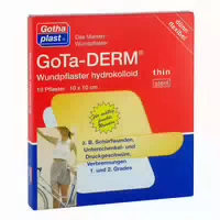 Gota Derm Thin Hydrokoll Wundpfl Steril 10 st
