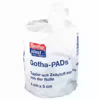 Gotha Pads Zellstofftupfer 4x5 cm 1000 st