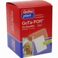 Gota Por Pu Wundfilm 7,2x5 Cm Steril Pflaster 50 St Pflaster