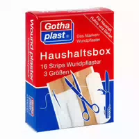 Gothaplast Haushaltsbox Strips 16 st Pflaster