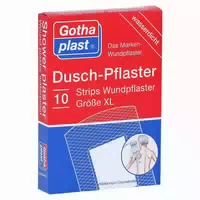 Gothaplast Duschpflaster Xl 48x70 Mm 10 St Pflaster