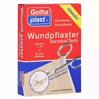 Gothaplast Wundpflaster 1mx6cm 1 St