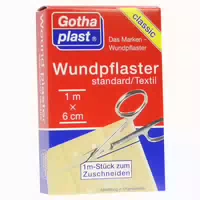 Gothaplast Wundpflaster, Standard, 6 Cmx1 M 1 St