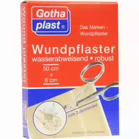 Gothaplast Wundpfl Robust 6 Cmx0,5 m Wasserabweis 1 st