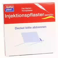 Gothaplast Injektionspfl Sensitiv 2x7 Cm 200 St Pflaster
