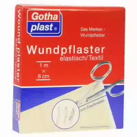 Gothaplast Wundpfl Elast 8 Cmx1 M Geschnitten 1 St Pflaster