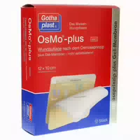 Osmo Plus Wundauflage 10x12 Cm Steril 10 St