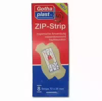 Zip Strip Wasserabweisend 25x72 Mm 8 St Pflaster