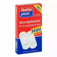 Gothaplast Wundpfl Mini Sensitiv 4x1,7cm