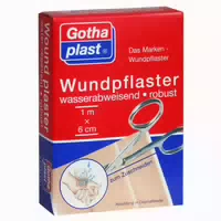 Gothaplast Wundpflaster Robust 1mx6cm Wasserabweisend 1 st