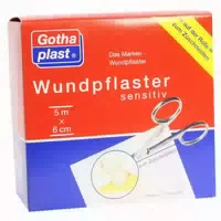 Gothaplast Wundpflaster, Sensitiv 6 Cmx5 M 1 St