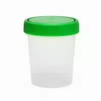 Graduierte Urinbecher mit Schraubverschluss 125ml, Hasemed