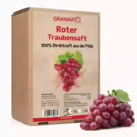 Granar 5 Liter Box Roter Traubensaft aus der Pfalz