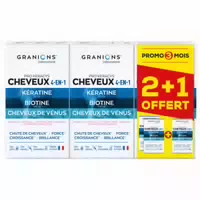 Granions Pro Keracys Haar 4in1 3 X 90 Tabletten Packung, Davon 90 Tabletten Geschenkt