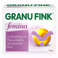Granu Fink Femina Bei Inkontinenz Und Blasenschwäche