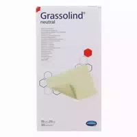 Grassolind Salbenkompressen Steril 10 X 20 cm