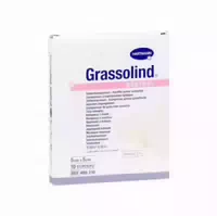 Grassolind Salbenkompressen Steril 5 X 5 cm