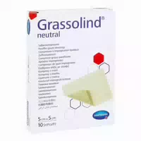 Grassolind Salbenkompressen 5x5 cm Steril