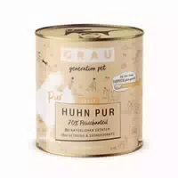 Grau Hund Huhn Pur