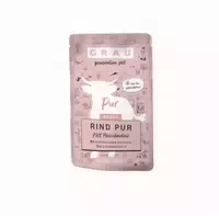 Grau Katze Rind Pur
