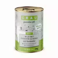 Grau Hund Wild mit Zucchini & Hirse