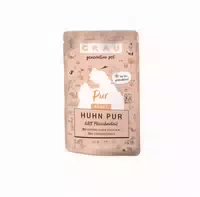 Grau Katze Huhn Pur