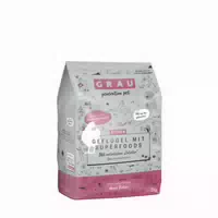 Grau Katze Kitten Geflügel mit Superfoods
