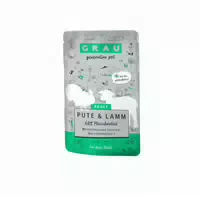 Grau Katze Pute, Huhn & Ente