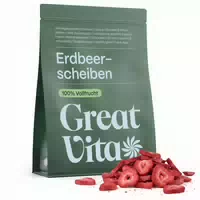 Greatvita Gefriergetrocknete Erdbeerscheiben