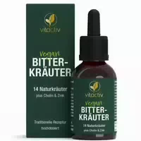 Vitactiv Bitterkräuter Tropfen ohne Alkohol 50 ml