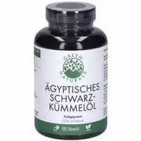 Green Naturals Ägyptisches Schwarzkümmelöl Kapseln 180 St – Heilpflanzenwohl