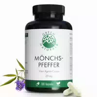 Green Naturals Mönchspfeffer 20mg Hochdosiert Kapseln
