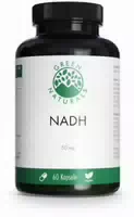 Green Naturals Nadh Vegan 50 mg Hochdosiert 60 Kapseln