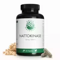 Green Naturals Nattokinase 100 mg Vegan 365 Kapseln
