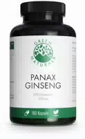 Green Naturals Panax Ginseng Hochdosierte Vegane 180 Kapseln