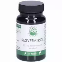 Green Naturals Trans Resveratrol 500 mg Pro Kapsel Vegan