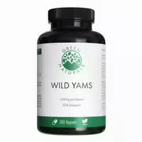 Green Naturals Wild Yam Hochdosiert Vegan Kapseln