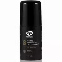 Green People For Men 8 Thyme & Prebiotics Deodorant Roll On 75 Ml