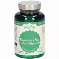 Greenfood Nutrition Magnesium Und Zink Chelate Vitamin D3 90 St
