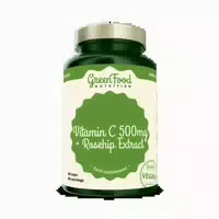 Greenfood Nutrition Vitamin C 500 Hagebutten Extrakt Kapselbehälter