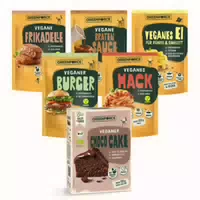 Greenforce Starter Box Fleischersatz Veganes Pulver auf Erbsenbasis