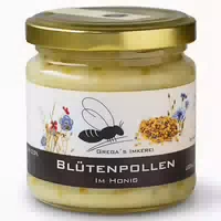 Grega´s Imkerei Blütenpollen im Honig