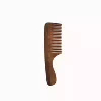 Griffkamm 19 cm Rosenholz Grob Gezahnt 1 st